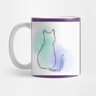 Colourful Cat Mug